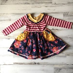 Wildflowers beautiful long sleeve dress